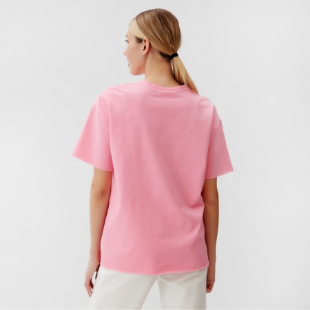Women's T-shirt Minaku Oversize Fit: Sporty & Sty! Light pink color, river 42-5