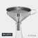 Funnel Magistro Steel, d = 12.6 cm, 201 steel