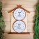 Thermometer is a gigrometer for the bath "House", 18x23.6cm, "Dobroparov"
