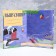 Folder with two A4 files "graduate" collage on a blue background