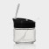 Glass Bank for bulk products with a spoon "Otto", 260 ml