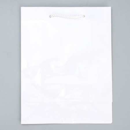 Gift Package Laminated, Packaging, White, MS 18 x 23 x 8 cm-4