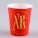 A single -single paper glass "Easter", 250 ml