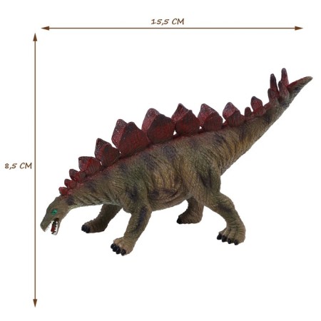 Dinosaurian figure "The world of dinosaurs: stegosaurus"-2