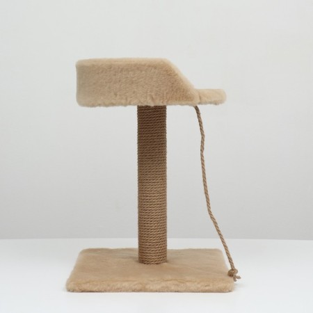 A column-bungee with a sunbed, 35 x 35 x 55 cm, beige-2