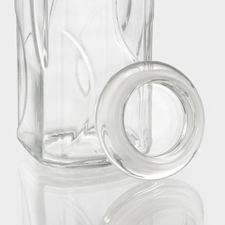 Glass Bank for bulk products "Lord", 1.3 l, 9.5 × 22.5 cm-2