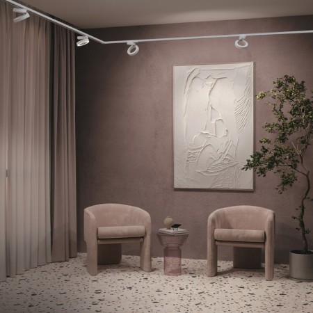 TREECH TRECHNICAL TR044-1-12W3K-W, 12W, 14x16.6 cm, LED, 650LM, 3000K, Black and White Color-2