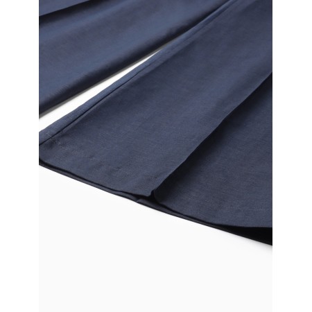 Pants Female Palazzo Minaku: Minaku: Safari Blue color, size 46-6