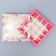 Box for sweets, confectionery packaging, 16 cells, “flowers” ​​17.7 x 17.7 x 3.8 cm