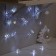 Garland “thread” 4 m with nozzles “cube star”, ip20, transparent thread, 20 LED, white glow, 8 modes, 220 V