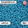 Sprinking confectionery with a soft center "Pearls" blue 2-5 mm 50 g
