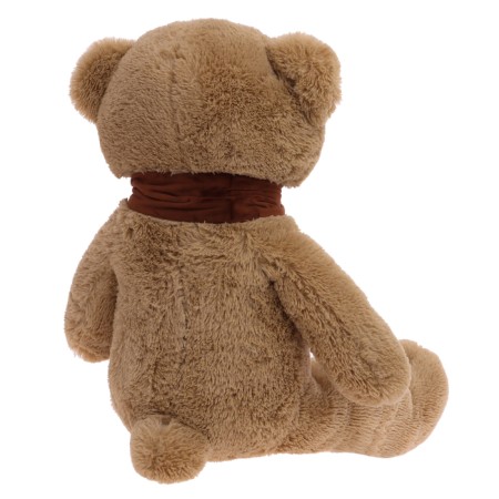 Soft toy "Bear Philip", coffee color, 130 cm-4