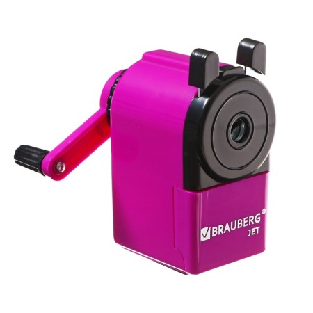 Mechanical BRAUBERG JET, metal mechanism, purple