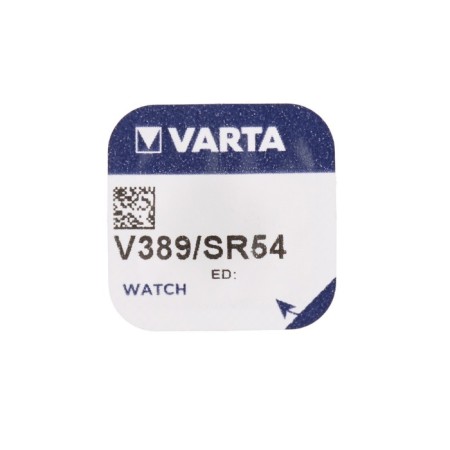 Battery VARTA Silver Oxide, 389 - 1bl, 1.55 V, blister, 1 pc.-1