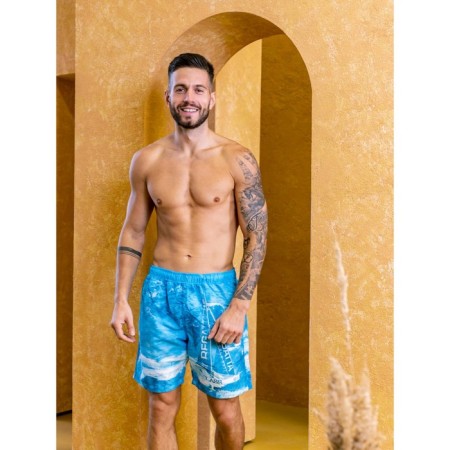 Male ISee shorts, size 50, blue color-2