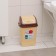 Contamer container "Camellia", 4 l, beige/brown color