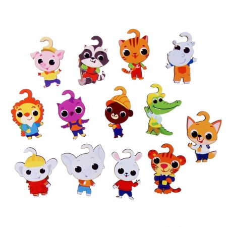 Toy with hooks "Walk around the city"-2