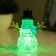 Night Snowman LED 1W RGB 3HLR44 Transparent 8x8x10cm Risalux