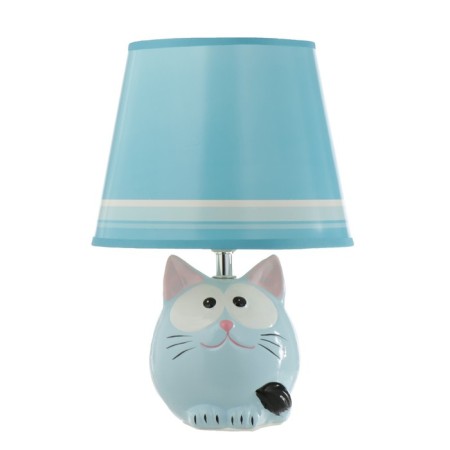 Table lamp "Kotosharik" E14 15W blue 18x18x28 cm Risalux-6