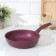 Trendy Style pan, d = 24 cm, plastic handle, anti -stick coating, purple color