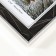 Photo frame plastic 10x15 cm "Abstraction of the Black lines" silver 1.5x13.5x18.5 cm