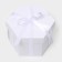 Surprise box of the cash, white, 42 x 39.3 cm