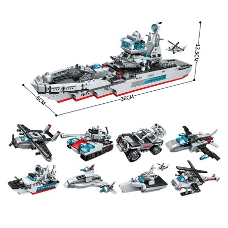 Constructor Military Zone "Battle Transport", 93 parts-2
