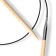 Circular knitting needles, bamboo, 6.0 mm/80cm, 1 pc