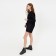 Women's costume (jacket, shorts) minku: enjoy color black, size 50