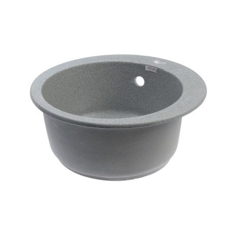 Kitchen is a kitchen from Zett Lab stone. 5/Q8, D = 495 mm, matte, dark gray-1