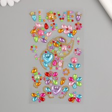 Decorative jewelry from rhinestones 
