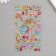 Decorative jewelry from rhinestones "Elephant and flowers"