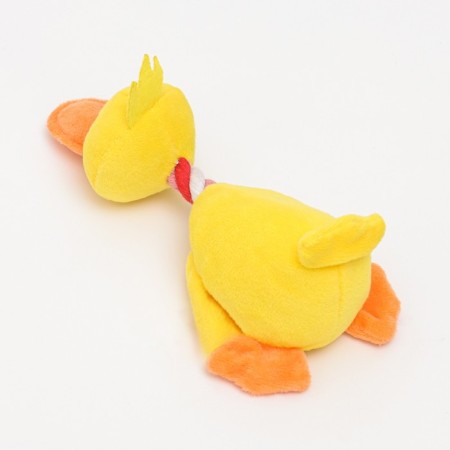 Textile toy "duckling", 19 x 11.5 cm, yellow-1