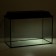 Aquarium "rectangular" with a lid, 50 liters, 51 x 27 x 35/40 cm, black
