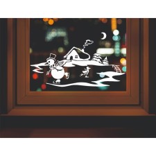Decorative sticker for windows 