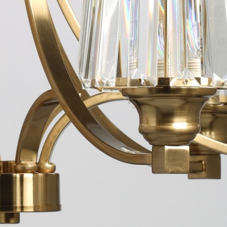 Ilvita chandelier, size 66x95x66 cm, 360W 6xe14-9