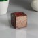 Decorative candlestick "Mokko", with a candle "Cherry"