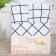 Bishop on the elastic band ATRA 180x200x20, tattersol white-earth calico 120g/m, HL100%