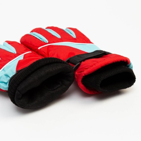 Winter Children's Minaku gloves, color red/blue, rr 16 (18 cm)-2