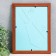 Photo frame 15x21 cm pine, red tree (plastic screen)