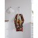 Apron kitchen with a photo print "Abstract glasses", adjustable, size OS