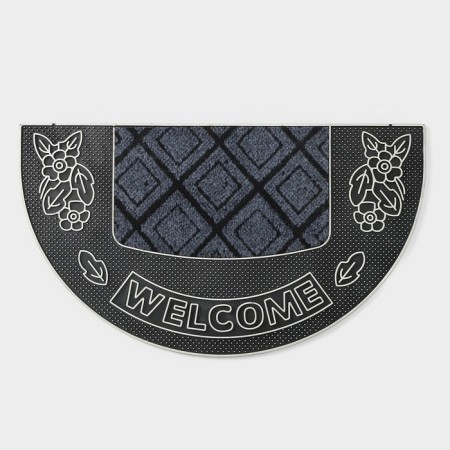 Rug -shaped semicircular shade of Welcome, 40 × 70 cm, color mix-4