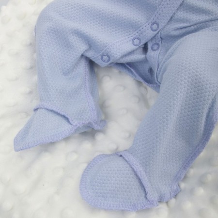Kinderlitto “New First Wardrobe” discharge kit, 4 items, height 50-56 cm, dairy color, heavenly blue-4