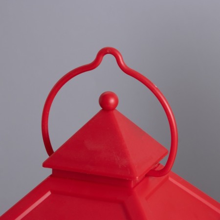 Lamp "Santa Claus and Snowman" 3haa Red 14x14x30.5cm-3