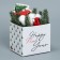 Box for mini-boots "Happy New Year", 12 x 17 x 10 cm, New Year
