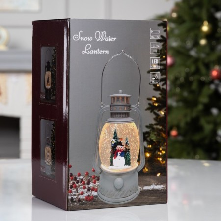 LED figure “Snowman”, 20.8x11.9x9.7 cm, music, aah3, USB, glow warm white-6
