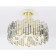 Ambrella Light Traditional, 6x40W E14 chandelier, gold color, white