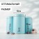 A set of cans for bulk products Sugar Coffee Tea, 10 × 17 cm, 3 pcs, blue color