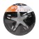 Wheel caps 13 "Super Astra T", Silver/Black, Carbon, set 2 pcs, AWCC-13-23