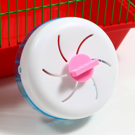 Wheel for rodents are quiet, 13.5 cm, blue-1